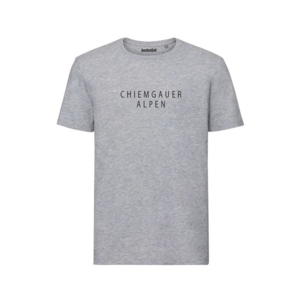 Hochstück – Chiemgauer Alpen – T-Shirt - Grau