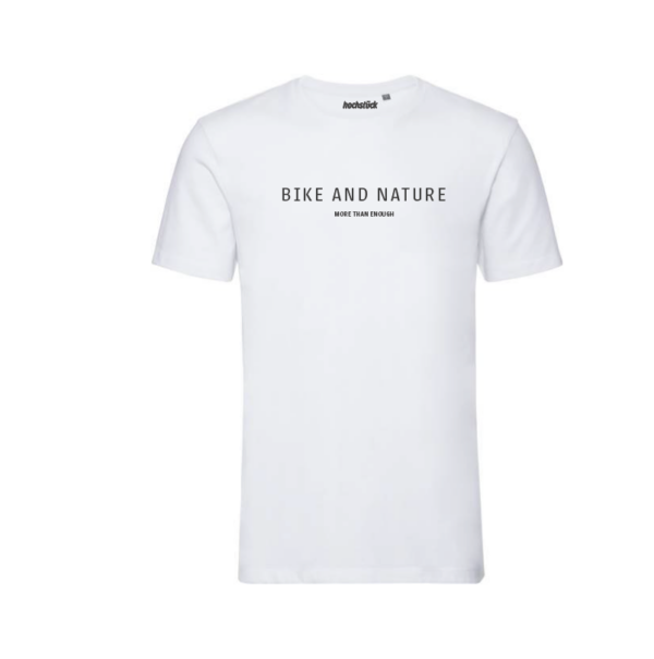 Hochstück – Bike and Nature – T-Shirt - Weiss