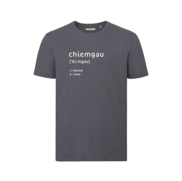 Hochstück – Chiemgau – T-Shirt - Grau