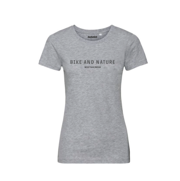 Hochstück – Bike and Nature – T-Shirt - Grau