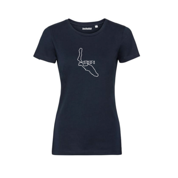 Hochstück - Waginger See - Frauen T-Shirt - Navy
