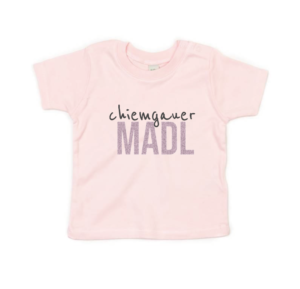 Baby T-Shirt – Chiemgauer Madl - Rose