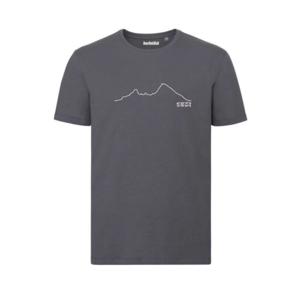 Hochstück – Watzmann – T-Shirt - Grau