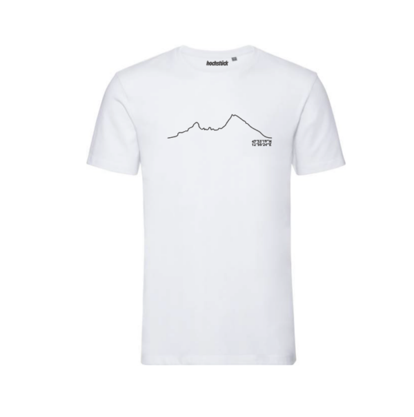 Hochstück – Watzmann – T-Shirt - Weiss