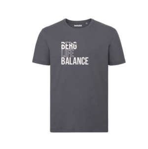 Hochstück – Berg Life Balance – T-Shirt - Grau