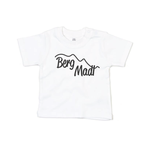 Baby T-Shirt - Berg Madl- Weiss